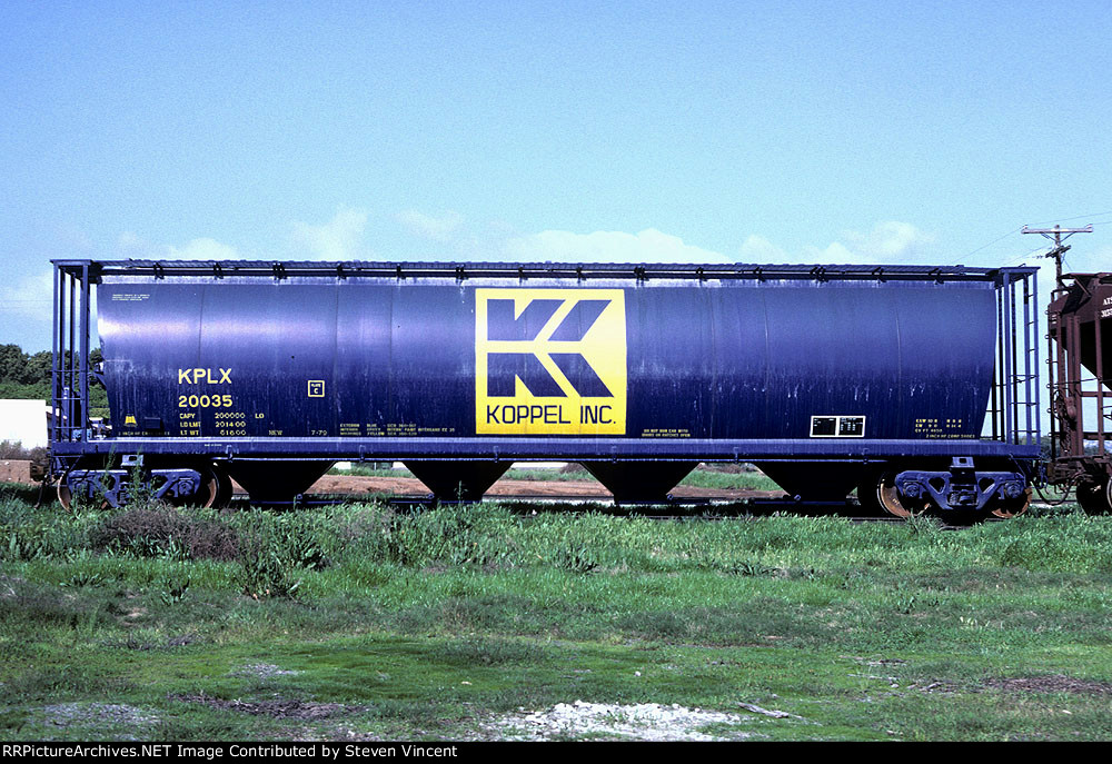 Koppel Bulk Terminal 4650 cf covered hopper KPLX #20035